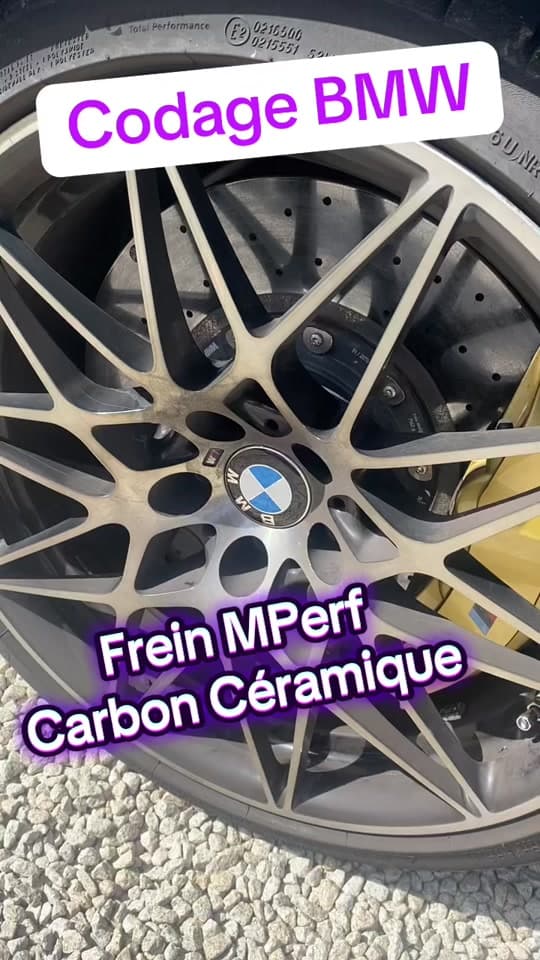 Ajout du freinage M Performance Carbone Céramique sur BMW M4 F82