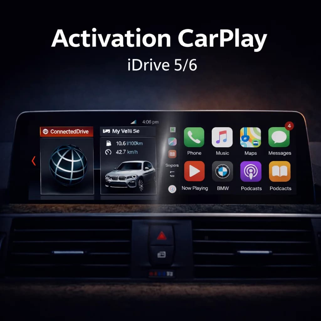 Activer CarPlay sur BMW NBTevo sans abonnement