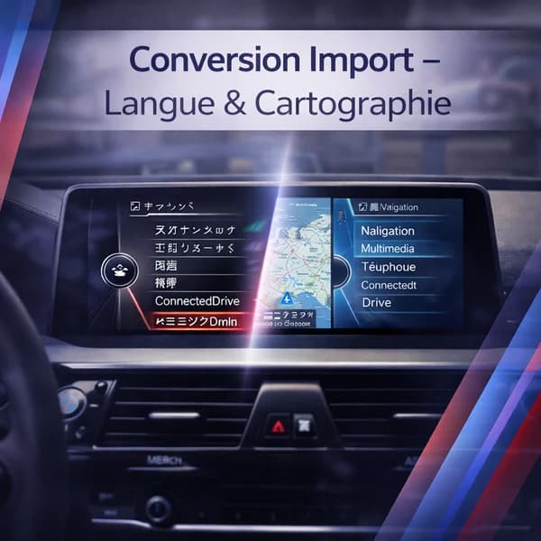 Conversion Import – Langue & Cartographie