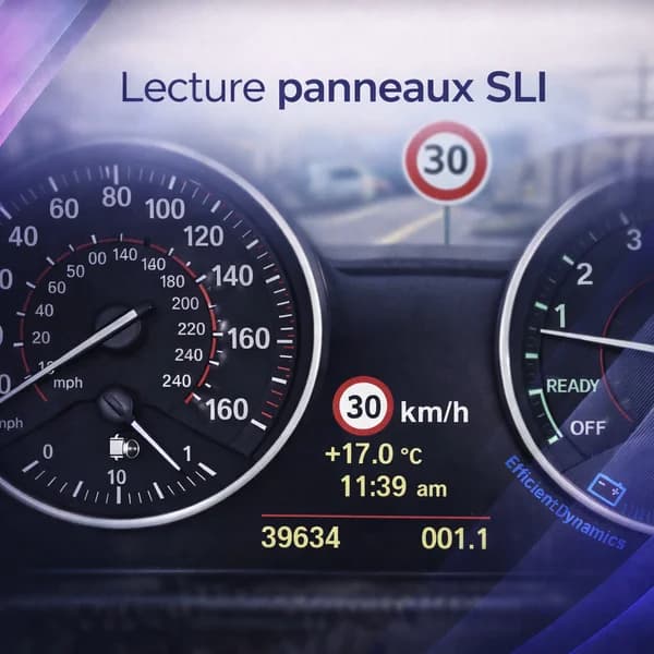 Lecture des panneaux SLI