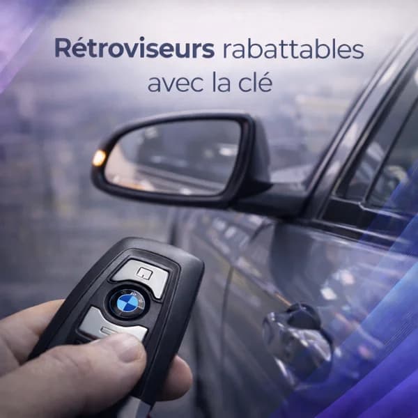 Rétroviseurs Rabattables à la Clé